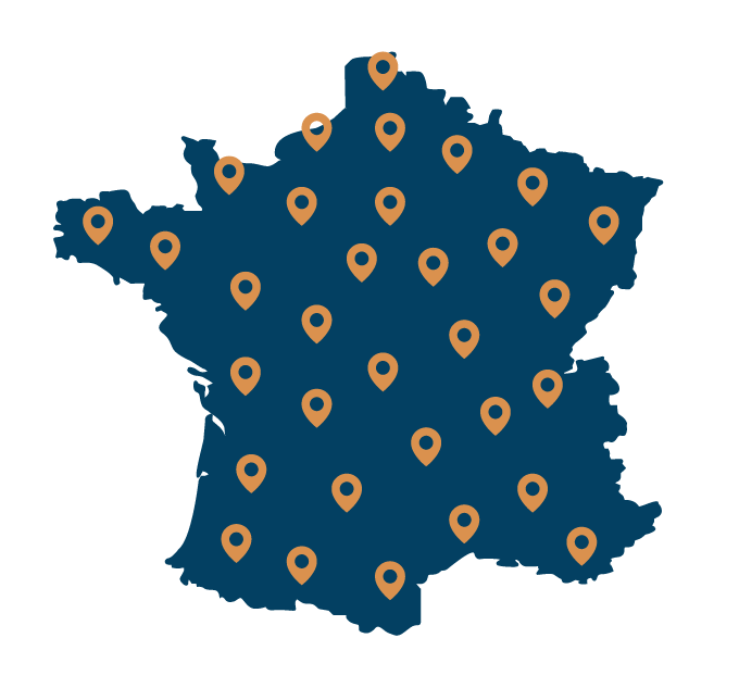 CARTE DE FRANCE-SIFAM FORMATION